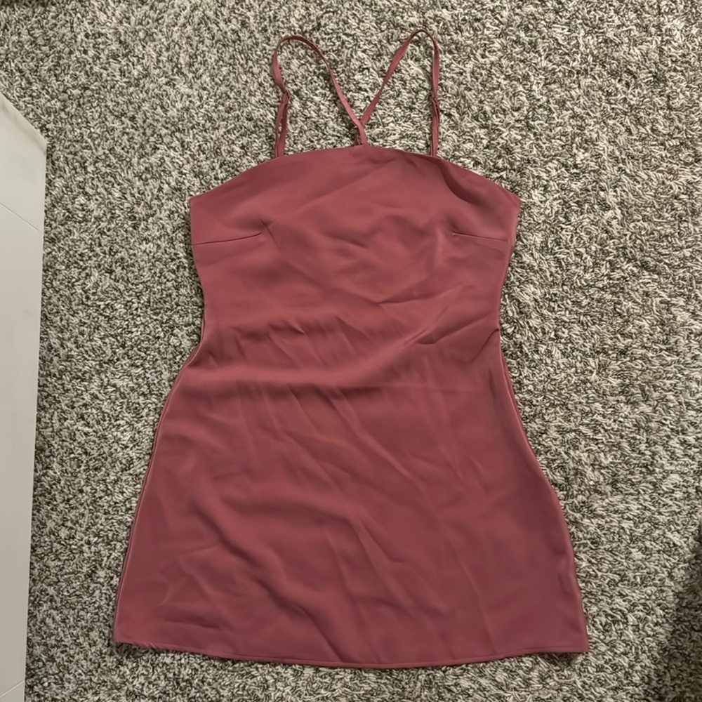 Francesca’s halter mini dress